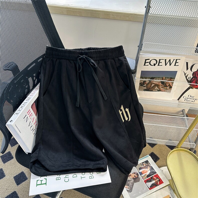 休闲短裤男韩版潮流字母高街帅气2026夏季新款ins五分裤K4138-P32,男装牛仔裤,星座412