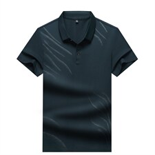 夏季新款男士翻领短袖t恤中年有领男装上衣服休闲POLO衫,男装T恤,电商B212（原钱塘6029）
