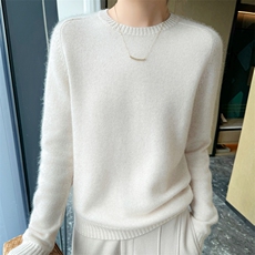 2025年秋季新款七针马鞍肩针织圆领羊绒上衣时尚休闲通勤百搭,女装羊绒衫,高粱穗羊绒, 2025年秋季新款七针马鞍肩针织圆领羊绒上衣时尚休闲通勤百搭,女装羊绒衫,高粱穗羊绒,