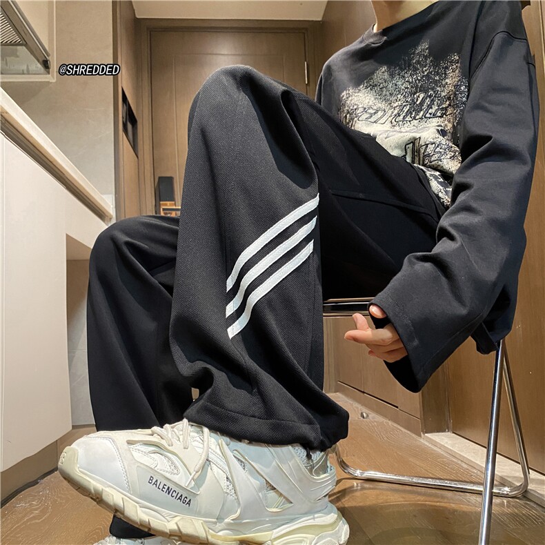 2023冬新款加绒宽松休闲裤INS百搭运动卫裤B315-K23440JR-P55控78,男装休闲裤,电商B315