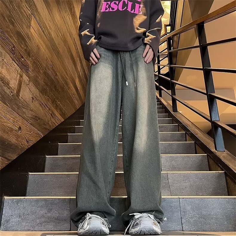 美式牛仔裤男款秋季长裤潮K8003P48,男装牛仔裤,星座1116-2