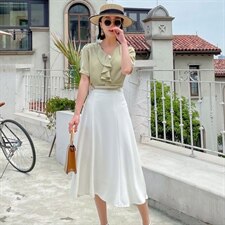 秋香黄+白