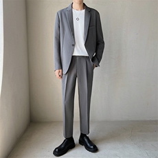 现货2025新款轻熟风休闲西服外套男西装上衣X15P130（有套装195），男装西服套装，电商B276A