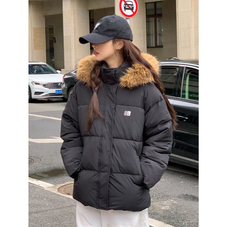 超好看羽绒棉服女款2025新款冬季小个子加厚加绒短款棉衣棉袄外套,男装棉衣,星座218-8