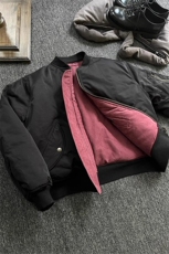【有货】红内棉服双面穿ma1飞行服夹克棒球服外套MY9022特P95，男装夹克，星座908-1