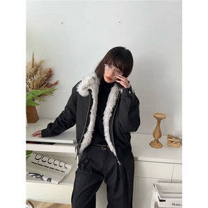 现货DW309-特价110原版对图高品质毛领座山雕外套图片