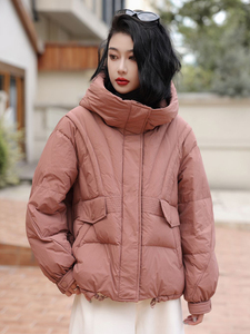 YGYL2024冬季新款现货韩版时尚连帽90绒羽绒服图片