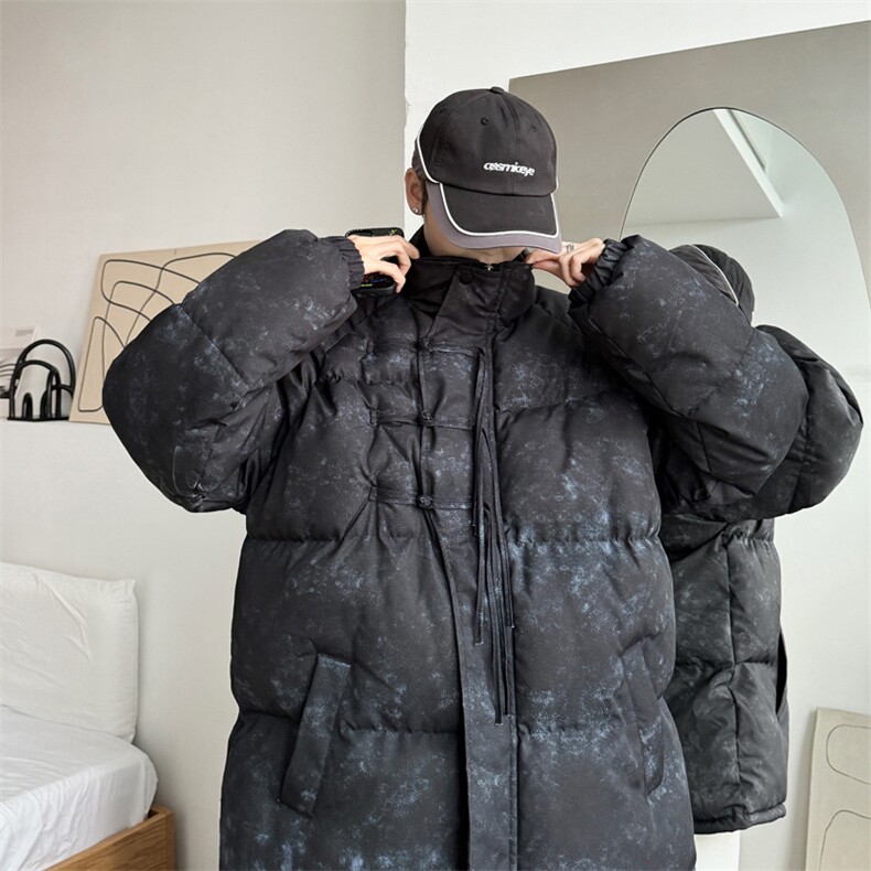 新中式盘扣棉衣棉服面包服立领新中式棉袄外套-量大有差G1608-P85,男装棉衣,星座207