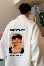 麂皮绒夹克男大码立领褂子外套JK85213-P68加绒款-P78，男装夹克，电商A040