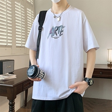 夏季男短袖t恤高品质多工艺发泡印大码T恤衫HF8397-P34，男装T恤，星座1206（原A206）