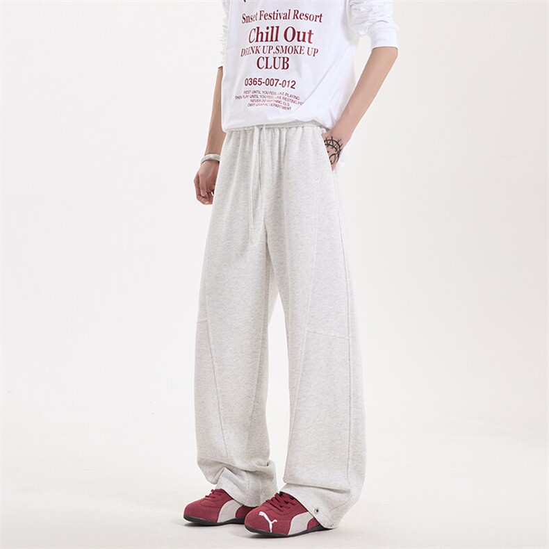 春夏美式褶休闲裤长裤k72p45控78，男装休闲裤，星座1011-1