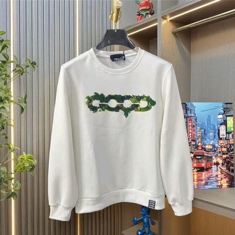男卫衣春秋款圆领套头衫2025新款潮牌印花长袖无帽外套WYX189P48,女装短外套,星座1013-5