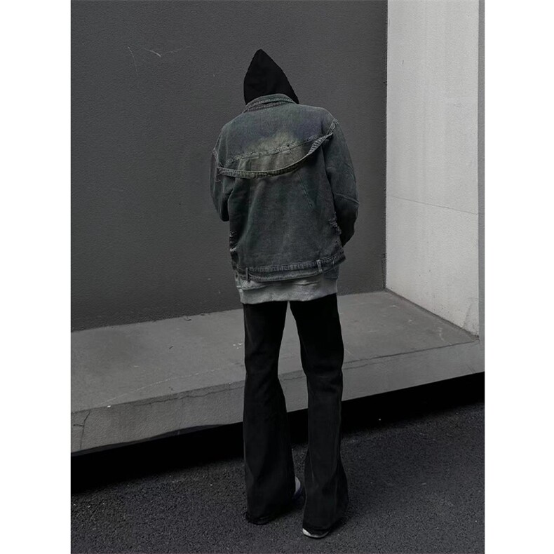 自家图，博主风cleanfit牛仔外套男美式复古夹克NZJK002-P95,男装夹克,星座1007（原301D）