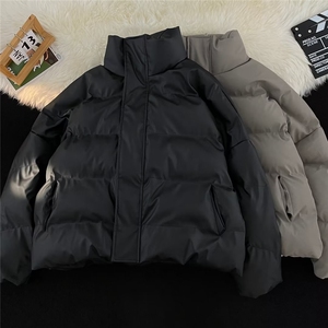 棉服外套男女冬季新款加厚保暖情侣款棉袄立领棉衣宽松面包服图片