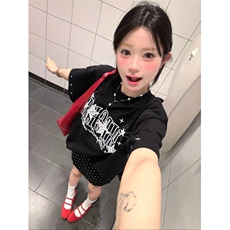 刺绣纯棉T恤男女短袖夏季新款情侣上衣BT029-P31，男装T恤，星座412-3