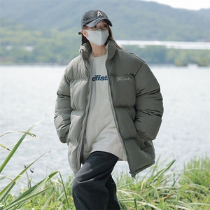 潮牌新款山系宽松立领卸韩版潮流保暖棉衣M089-P90控129图片