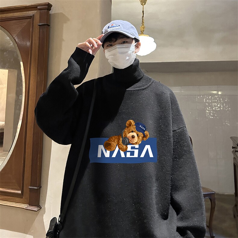 控68高领毛衣男士大码内搭毛线衣男GM45247-P45加绒款-P65,男装针织衫/毛衣,电商A040