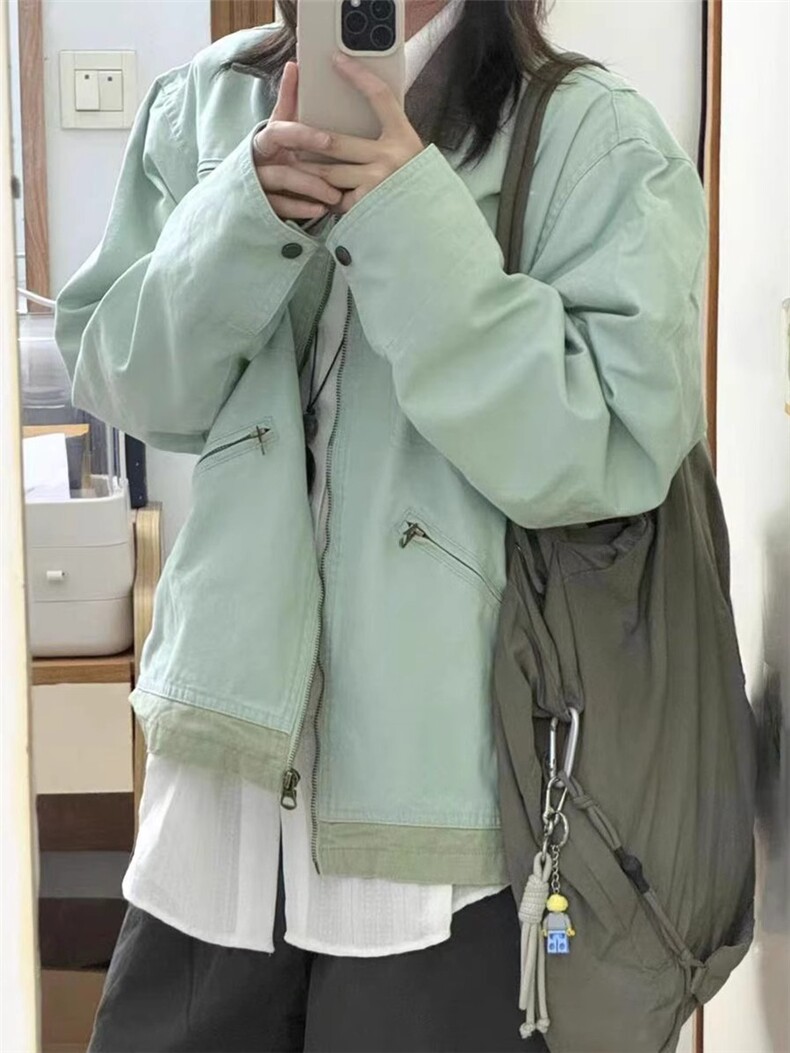 新款潮流时尚外套男女同款百搭夹克513AJK2437P62,男装夹克,星座513A