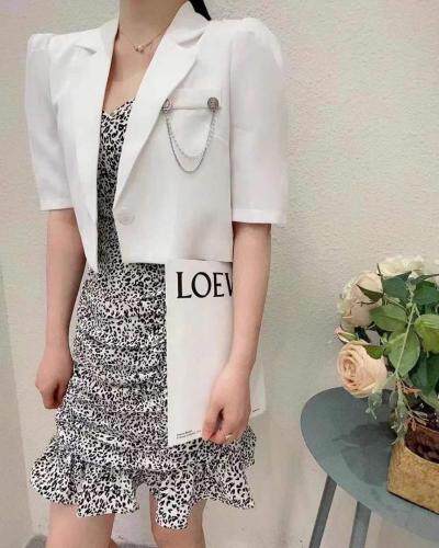 夏季新款连衣裙，西装套装，女装连衣裙，欧蔓意