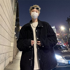 编制布小香风外套立领米白翻领黑色M~XXLJW9307，男装夹克，星座1116A-1（原606A）