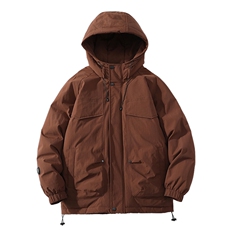 冬上新加绒羽绒服中性时尚冲锋衣外套男女8313-P220控价318，男装羽绒服，电商A441-1