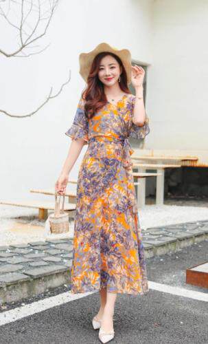 夏季新款连衣裙，女装连衣裙，艾伊贝雪