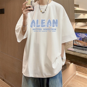 华夫格t恤男短袖男大码五分袖 酒店风 HT73291-P22图片