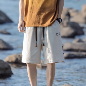 夏季重磅运动短裤男宽松直筒五分裤2302P40图片