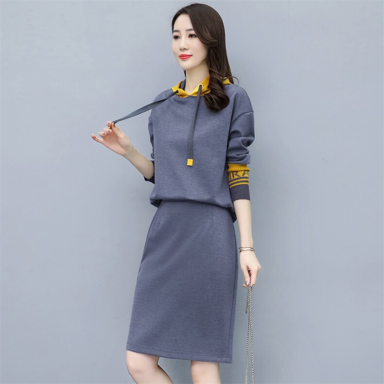 胖人洋气休闲套装女2025秋季新款大码女装胖MM遮肉显瘦时尚两件套,女装套装/套裙,梦依杭