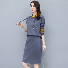 胖人洋气休闲套装女2025秋季新款大码女装胖MM遮肉显瘦时尚两件套，女装套装/套裙，梦依杭