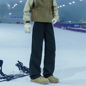 滑雪裤宽松加绒冲锋裤休闲裤A014-DY25556-特P50图片