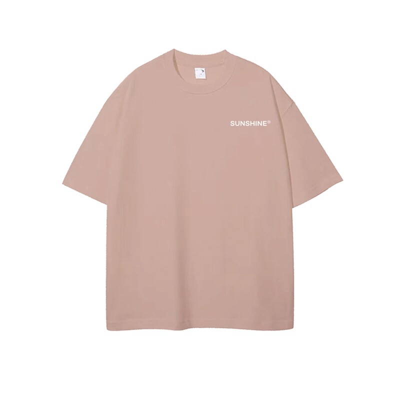 0806液氨棉冰氧爽滑高克重重磅T恤宽松男女团队抖音直播高品质T恤，男装T恤，星座115A-1