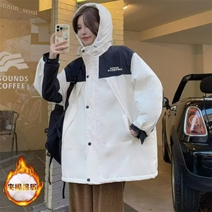 秋冬季冲锋防水棉衣夹克加厚夹棉2025户外防风登山服男女情侣外套图片