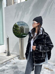 90绒:拼接牛仔图片