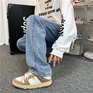 中腰男秋季牛仔裤潮新款日系休闲长裤直筒潮流青春流行
K1253-P40图片