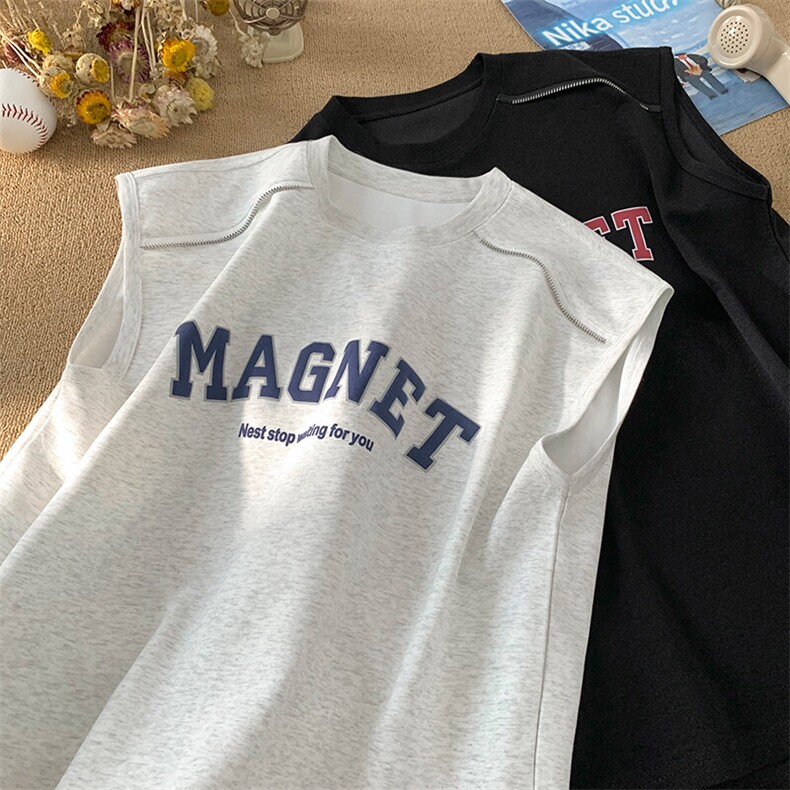 现货曼巴棉拉链280克发泡印坎肩宽松无袖背心TT203特p28控48，男装背心/马甲，星座804-1