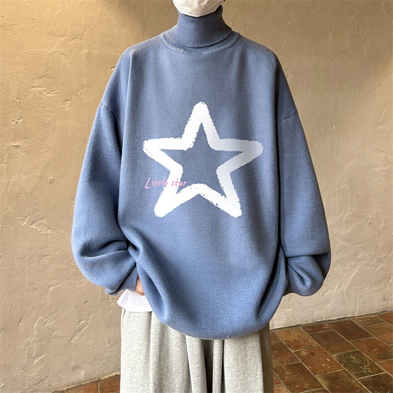 控68高领毛衣男士大码内搭毛线衣男GM45286-P45加绒款-P65,男装针织衫/毛衣,电商A040