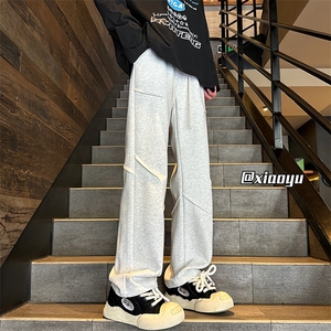 XZ616 春季新款压褶设计款休闲卫裤 TY2427 P65控78图片