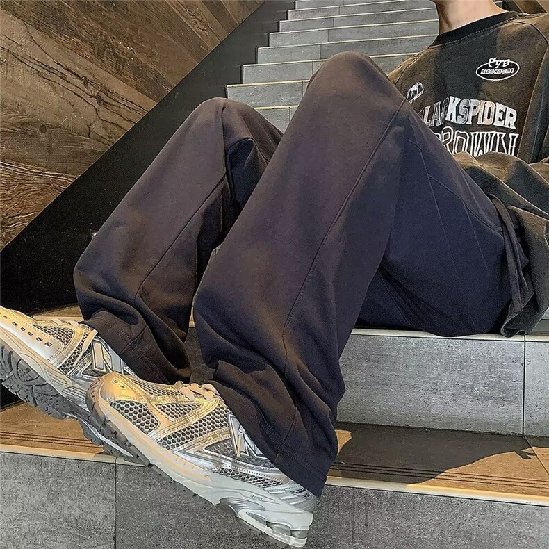 美式机能冲锋裤男款潮流秋季新款加厚裤子防水防风直筒工装裤A645,男装休闲裤,星座506