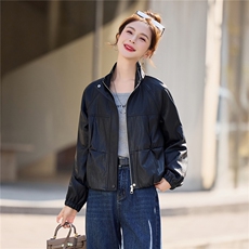 【春季女装新款】大量现货短款皮衣外套P115-K180，女装皮衣，简古