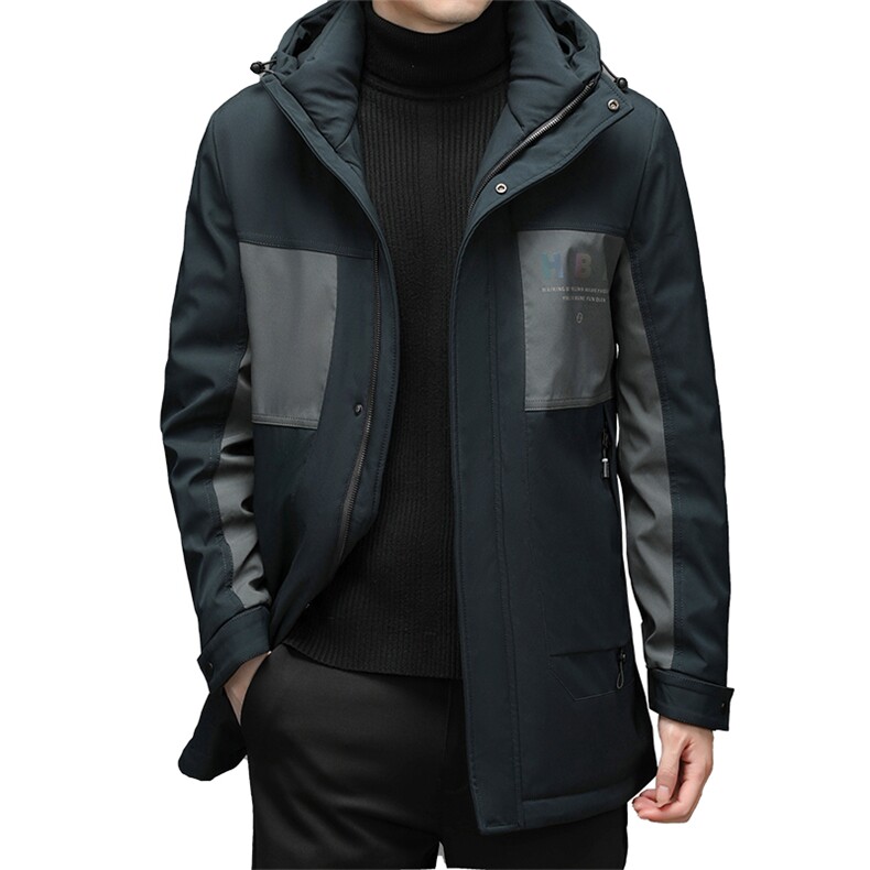 冬季新款灰鸭绒中青年男连帽商务休闲羽绒服保暖男ZSab21002-P310,男装羽绒服,电商B212（原钱塘6029）