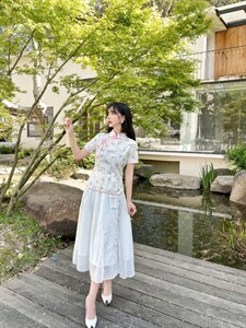 【现货】两件套旗袍图片