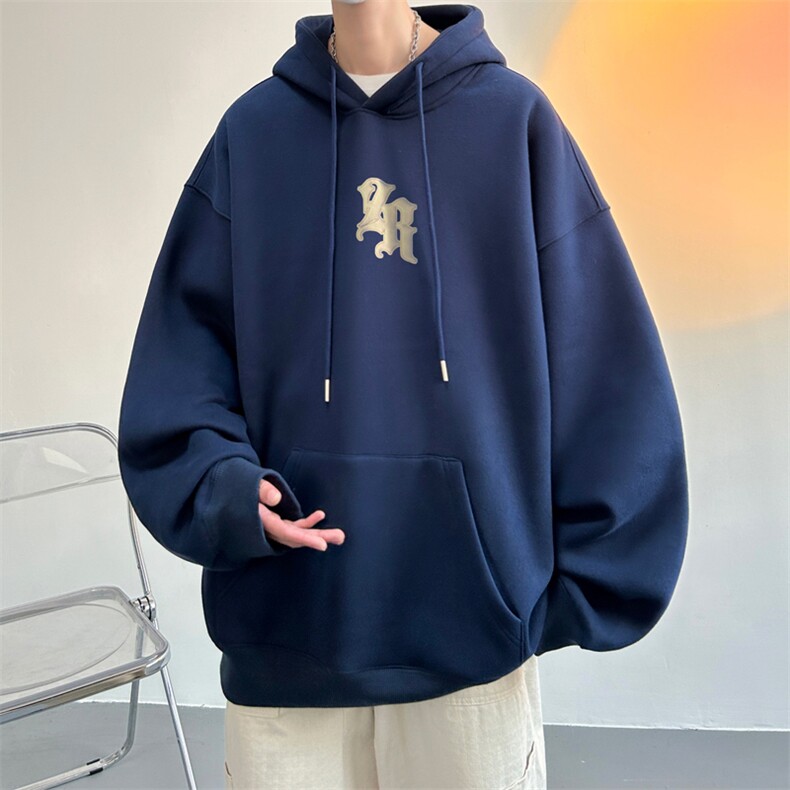 ！发泡印花！连帽圆领卫衣男装港风帽衫男LM119-P35,男装卫衣,电商B367