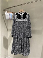 现货春季新款碎花连衣裙，女装连衣裙，妮斯娜美