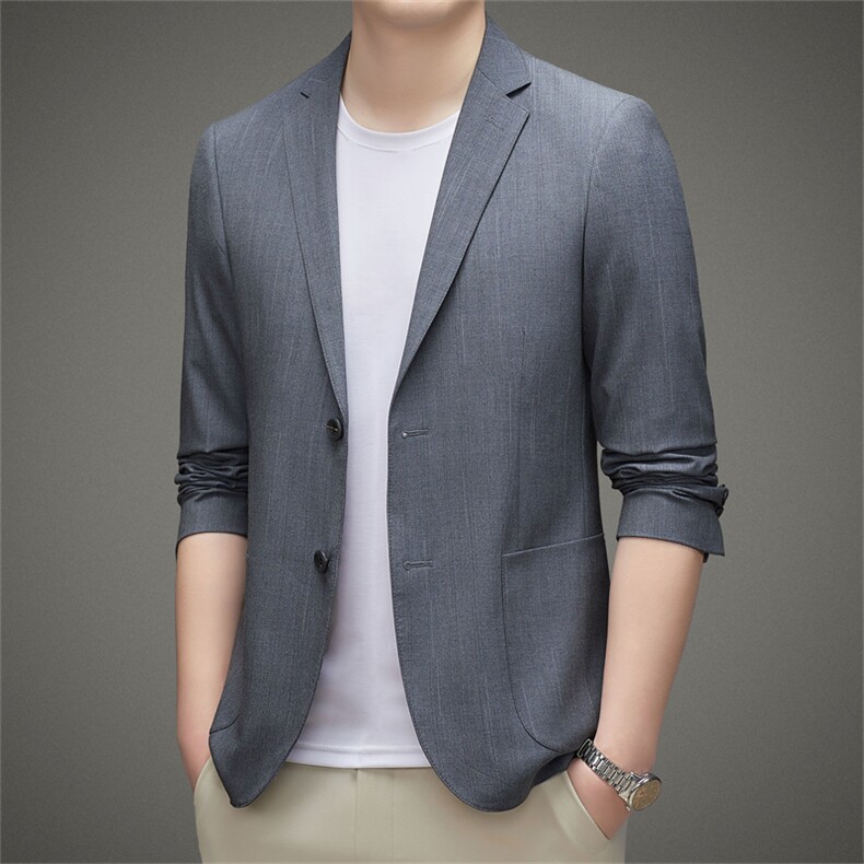 2023年春季新款西装男西服简约外套商务休闲，男装西服，电商B360