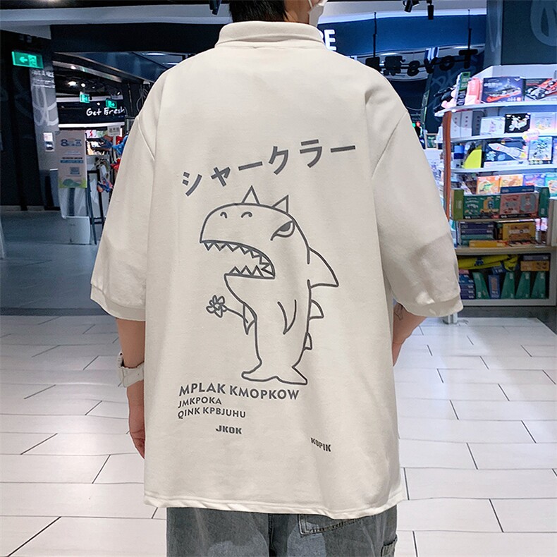 PL57092-P35翻领短袖polo衫男大码胖子半袖t恤男有领保罗衫模特,男装Polo衫,电商A040