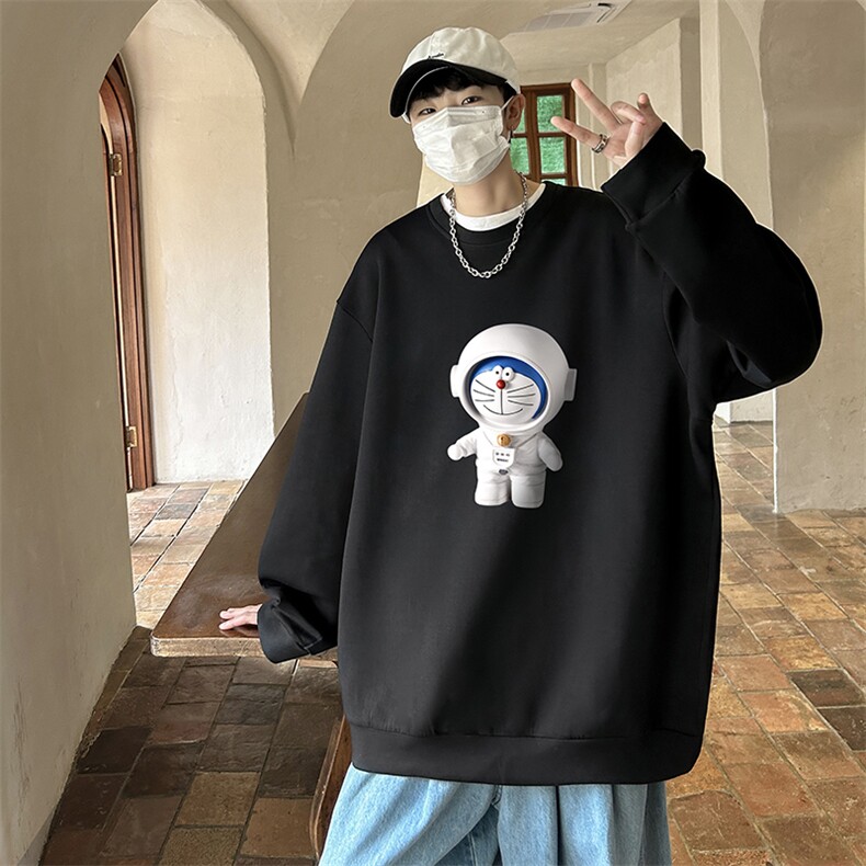 控38简约帅气百搭长袖t恤男大码卫衣T4233-P25加绒款-P35,男装卫衣,电商A040