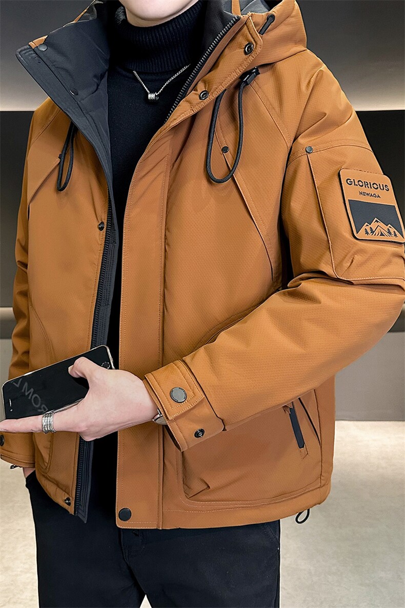 店主风2024年连帽重工机能潮流羽绒服男YR6033-P235控298,男装羽绒服,电商D240-242