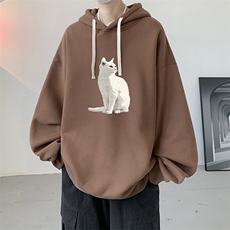 连帽卫衣男大码胖子帽衫大号运动服WY2407-P35，男装卫衣，电商A040