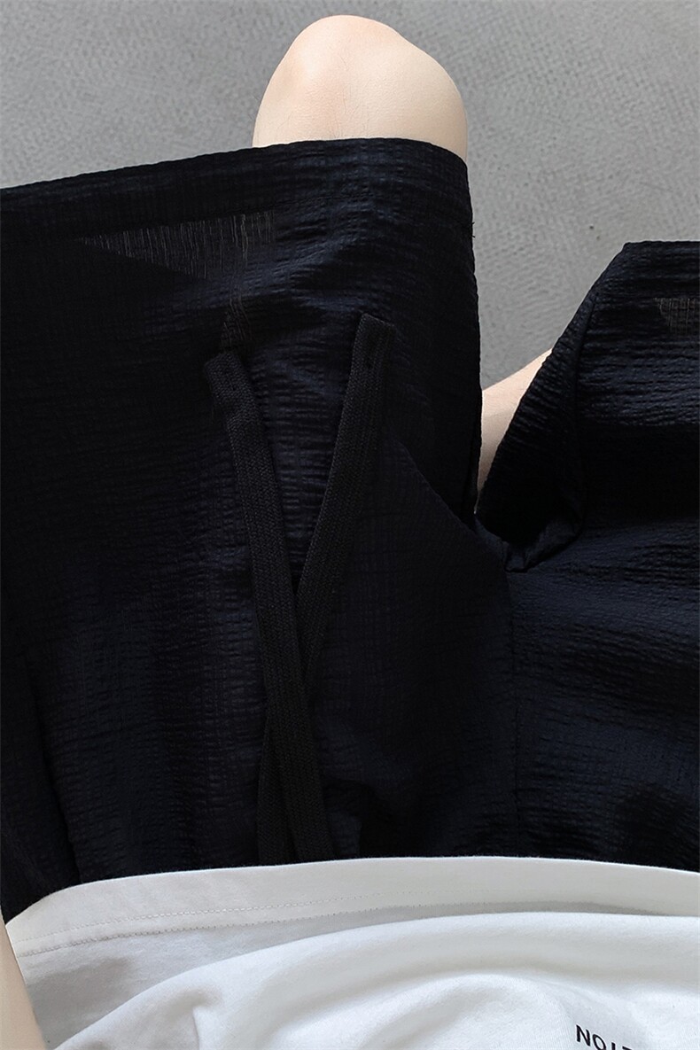 8XL-M特大码复古短裤高级男休闲五分裤透气沙滩裤纯色DK1536P35,男装牛仔裤,电商D206-1